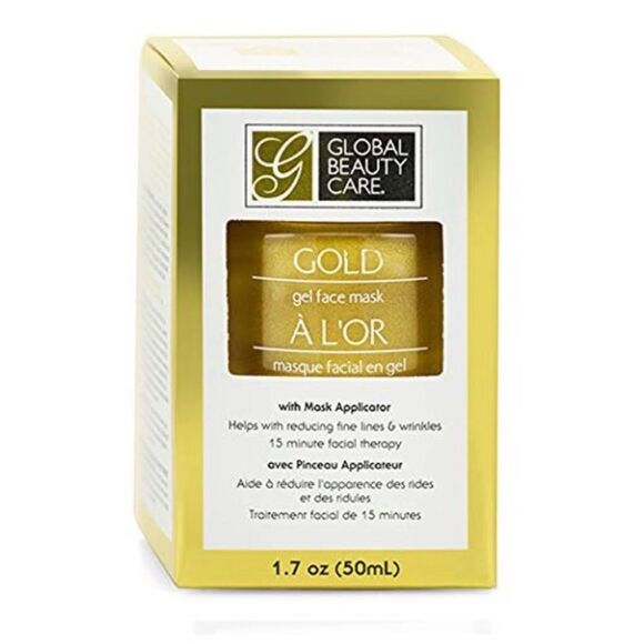 Gold Face Mask Global Beauty Care  1.7 Oz - Picture 1 of 7